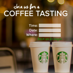 Starbucks Coffee Tasting Poster
